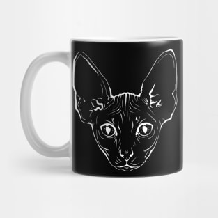 Sphinx cat portrait Mug